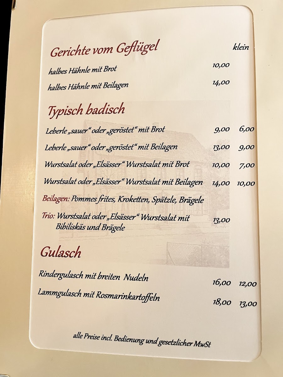 Menu Gasthaus Fortuna-1